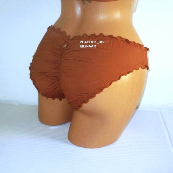 38C/L Victoria Secret Swim Hottie Push Up Top Bikini Set Ruffle Cheeky Bottom - Picture 9 of 13